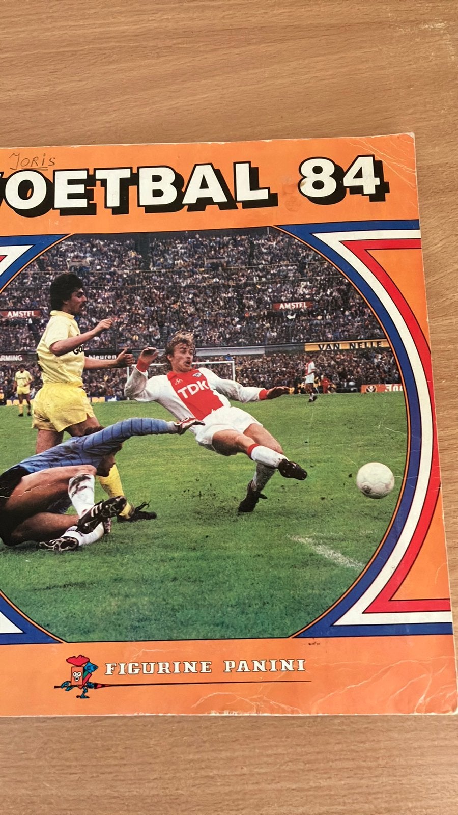 Panini voetbal 1984 nl, Verzamelen, Ophalen of Verzenden, Gebruikt, Overige binnenlandse clubs, Poster, Plaatje of Sticker