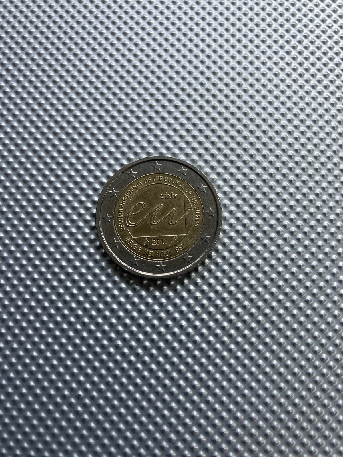 2 Euro munt België 2010 - Belgisch voorzitterschap EU, Ophalen of Verzenden, België, 2 euro, Losse munt