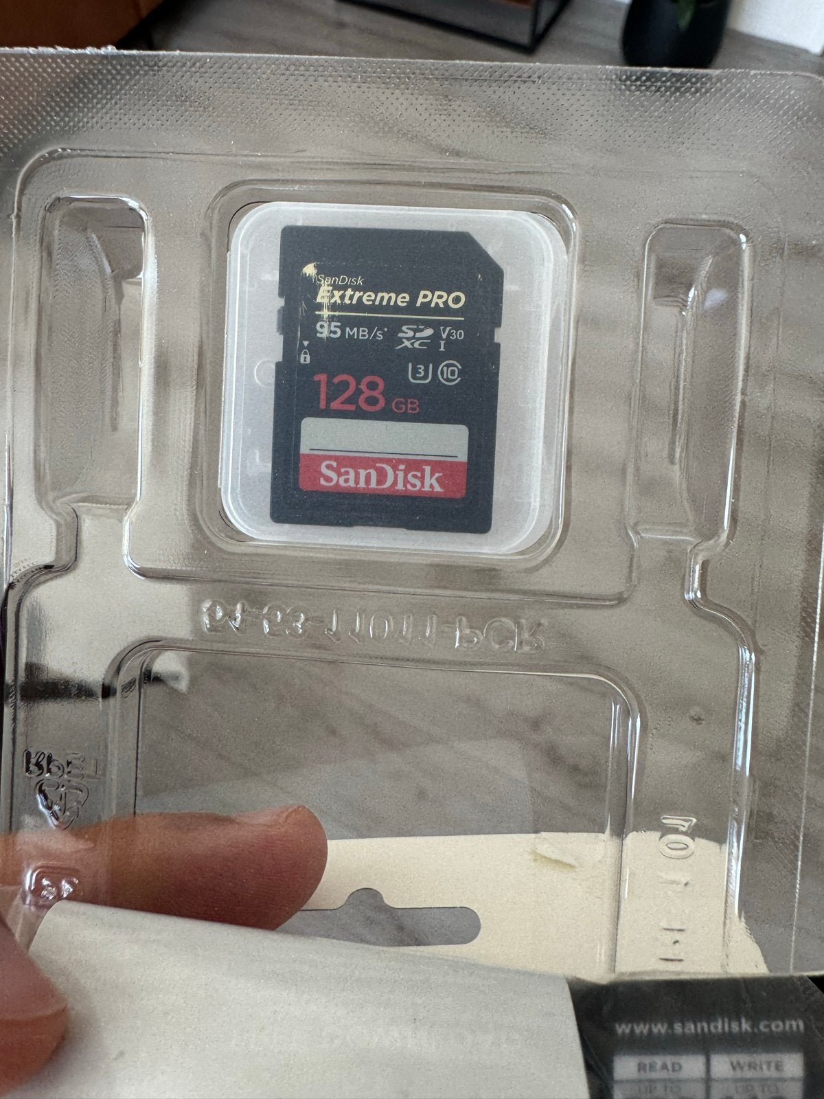 SanDisk Extreme PRO SDXC 128 GB Geheugenkaart, SDXC, Nieuw, Ophalen of Verzenden, Geschikt voor 4K video