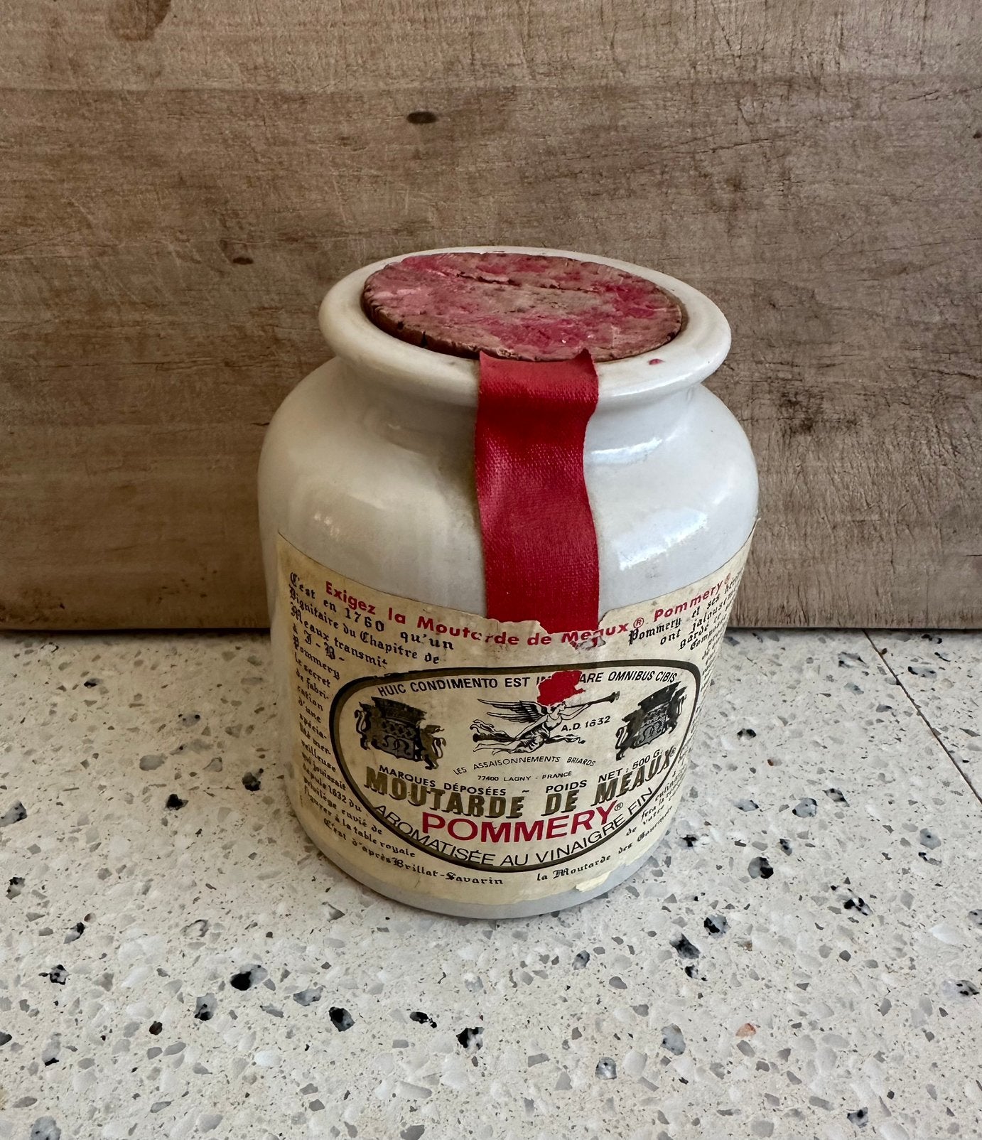 Mosterdpot gres Pommery, Ophalen of Verzenden, Zo goed als nieuw