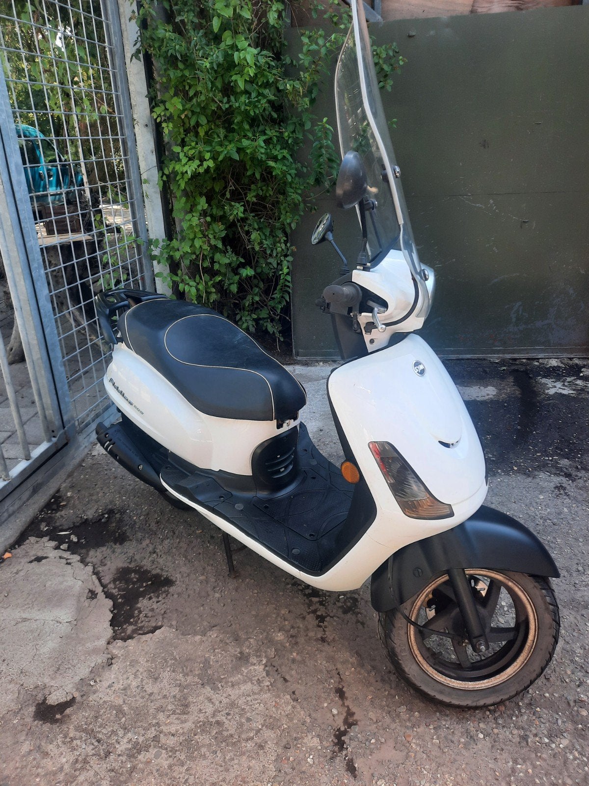 sym fiddle windtscherm snor, Fietsen en Brommers, Scooters | SYM, Ophalen, Zo goed als nieuw, Benzine, Fiddle