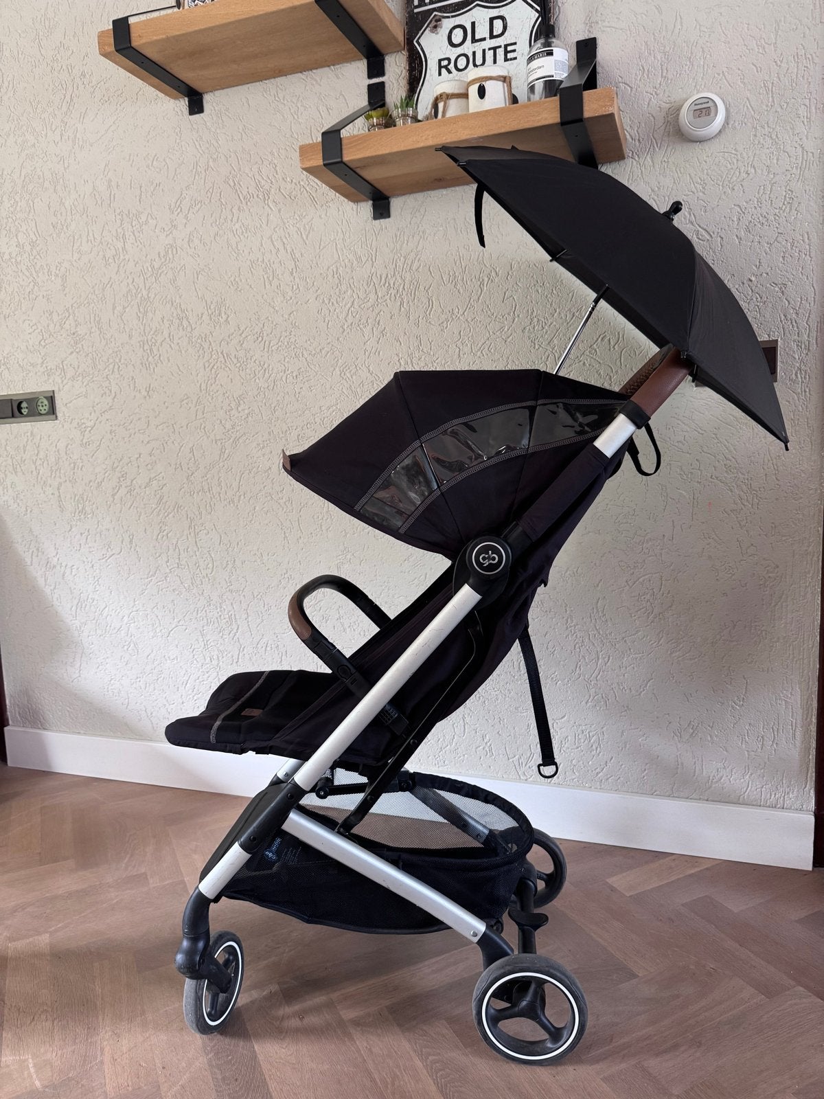 GB Qbit All-City buggy met parasolletje, Ophalen, Gebruikt, Overige merken, Verstelbare rugleuning