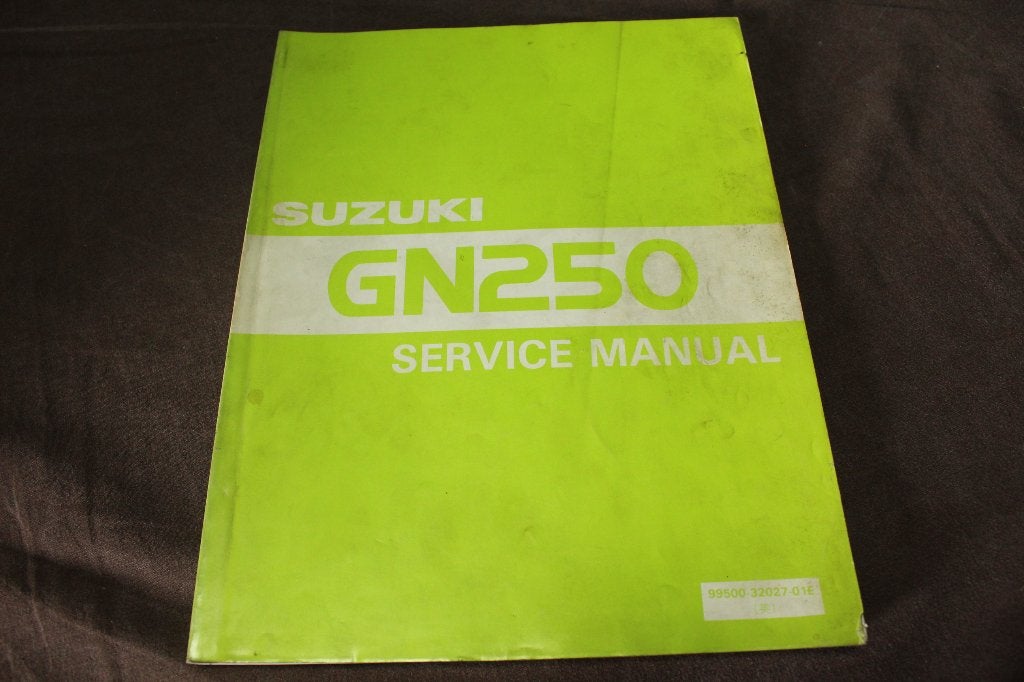 Suzuki GN250 1982-1993 motorcycle service manual GN 250, Ophalen of Verzenden, Suzuki