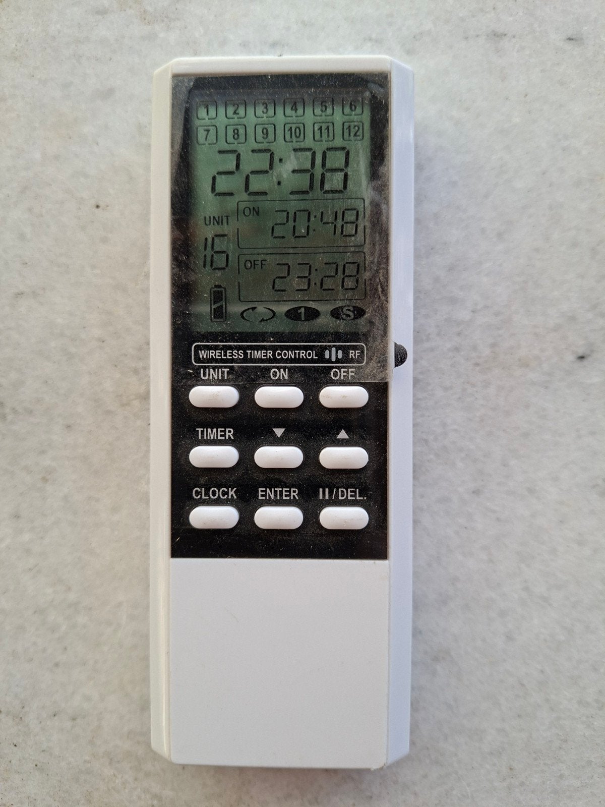 KliKaanKliKuit ATMT-502 Draadloze Timer Afstandsbediening, Ophalen of Verzenden, Zo goed als nieuw, Origineel, Met display