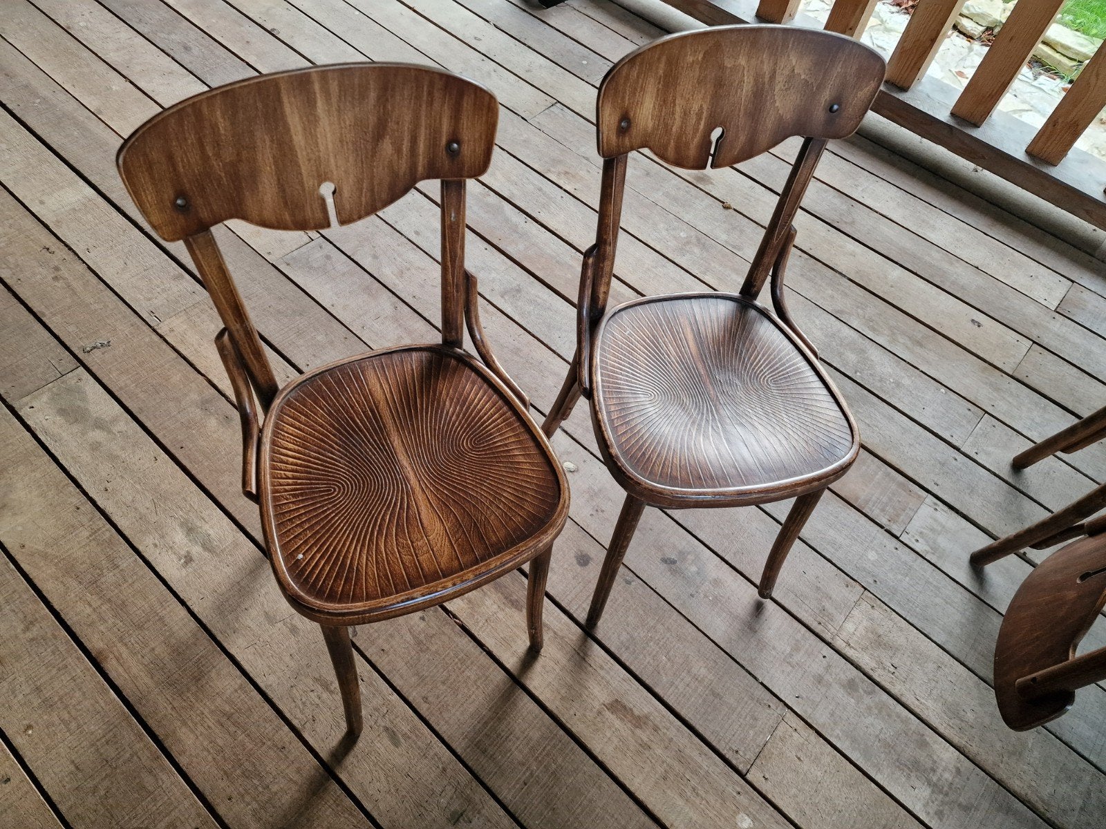 Vintage Thonet stoel - Hutten. 8 stuks totaal, Ophalen