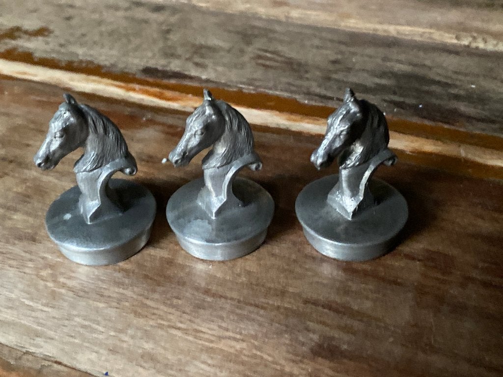 antiek paardenhoofd, Ophalen of Verzenden