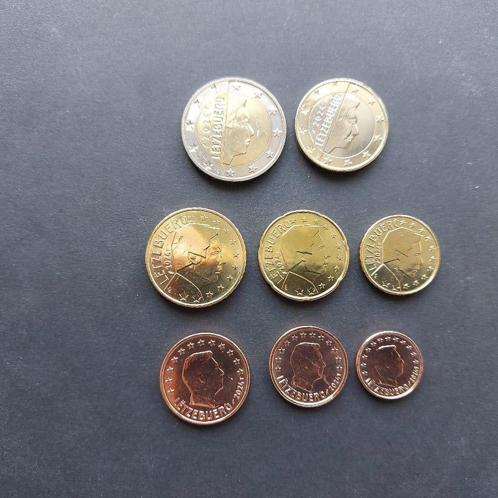 Luxemburg 2024 unc, Postzegels en Munten, Munten | Europa | Euromunten, Ophalen of Verzenden, Overige landen, Overige waardes