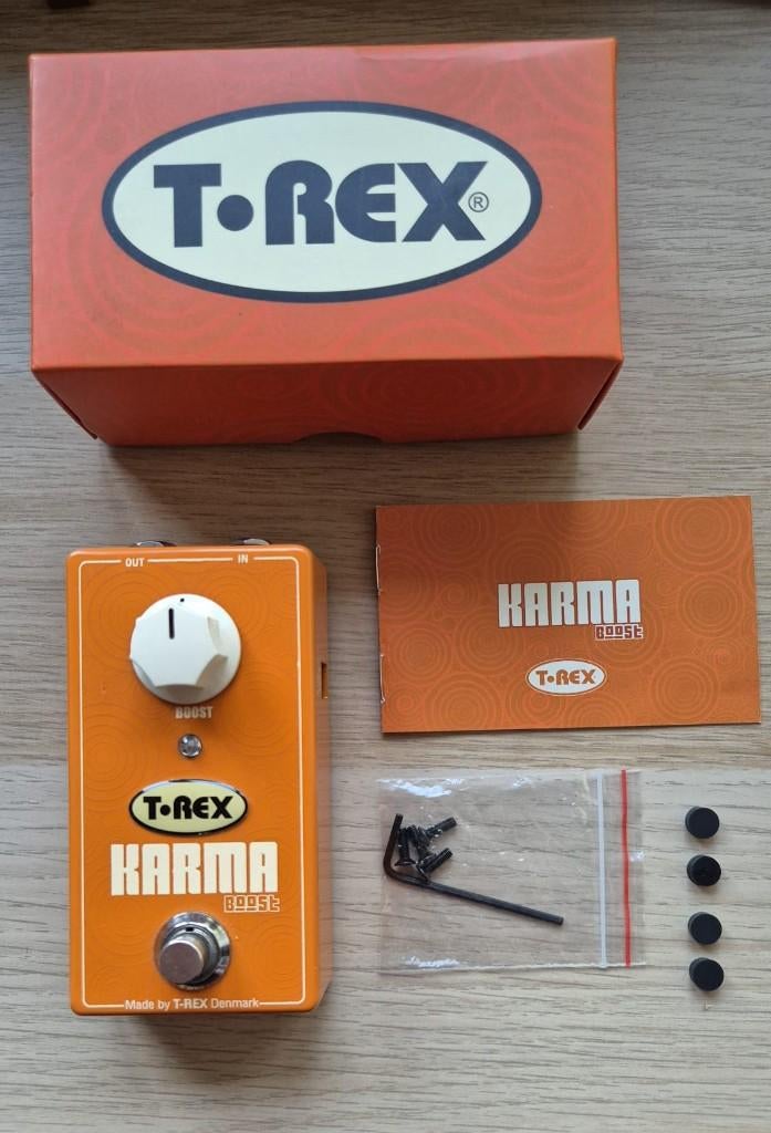 T-REX Karma Boost pedaal voor gitaar, Muziek en Instrumenten, Effecten, Zo goed als nieuw, Distortion, Overdrive of Fuzz, Overige typen
