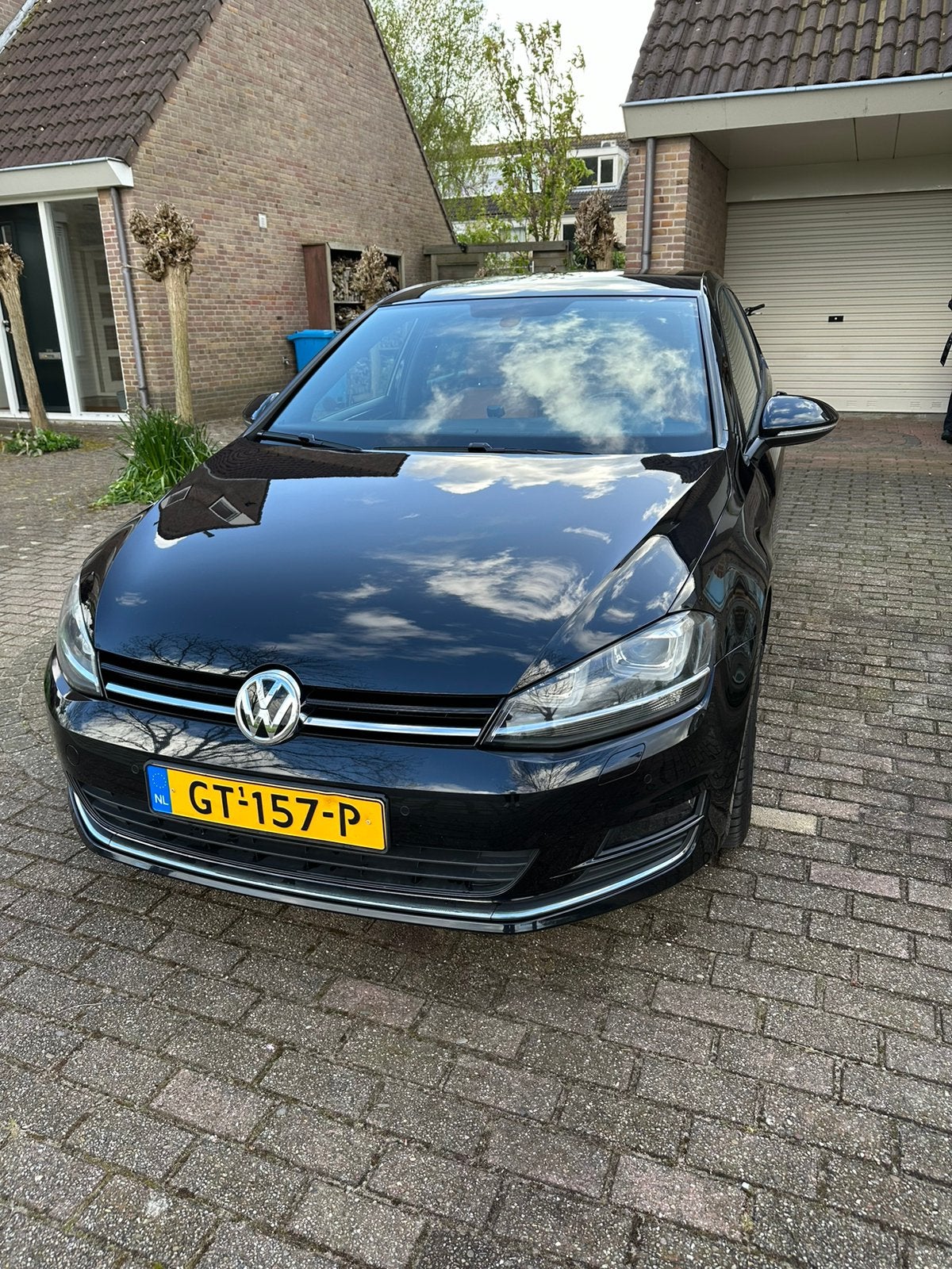 Volkswagen Golf 1.2 TSI 81KW 5D 2015 Zwart, Auto's, Volkswagen, Voorwielaandrijving, Euro 6, 610 kg, Zwart