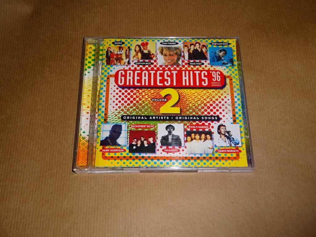 2 CD The Greatest Hits 96 Vol 2, Ophalen of Verzenden, Gebruikt, Pop