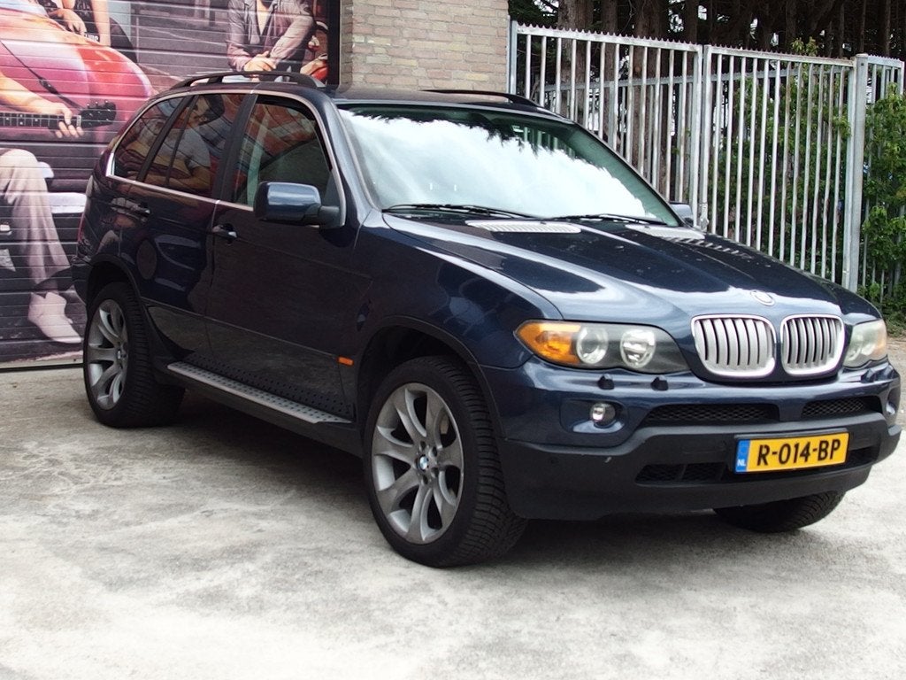 BMW X5 4.4i Mooie en goed onderhouden V8 BMW, Youngster dus, Auto's, BMW, Automaat, 2095 kg, Gebruikt, Bedrijf