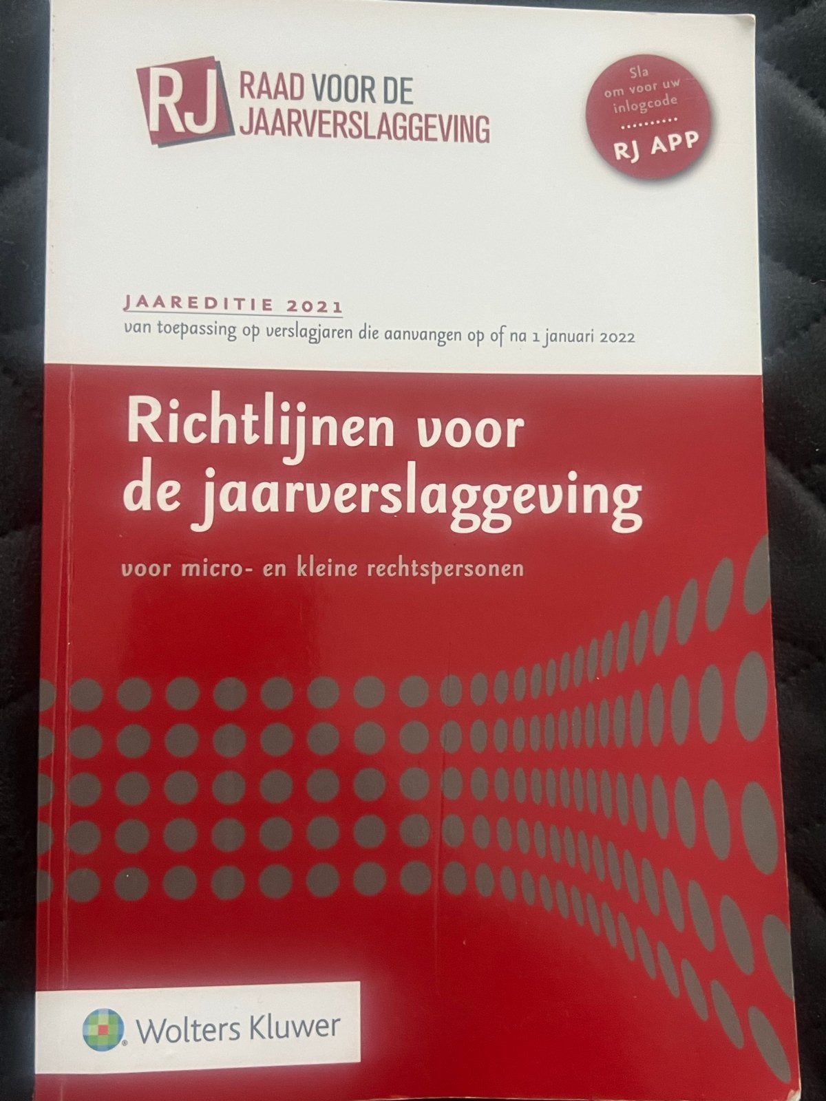 Richtlijnen Jaarverslaggeving 2021 micro- en kleine rechtspe, Boeken, Studieboeken en Cursussen, Ophalen of Verzenden, Gamma, Zo goed als nieuw