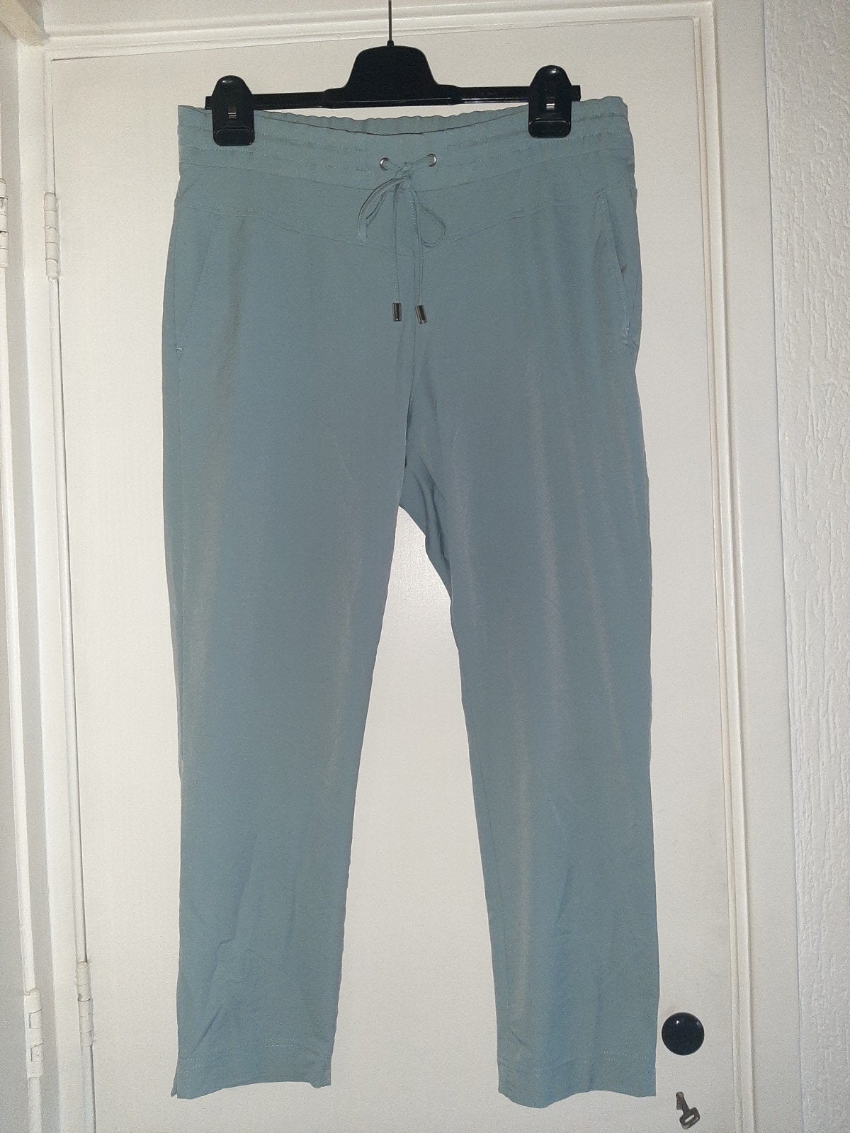 &CO WOMAN travelstof broek, Maat 42/44 (L), &Co Woman, Zo goed als nieuw, Lang