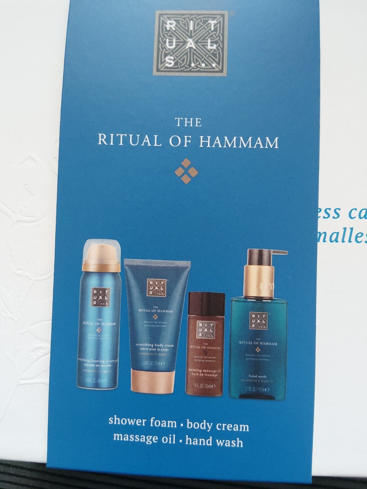 NIEUW ! Rituals: The Ritual of Hammam cadeauset, Ophalen of Verzenden, Nieuw, Bad & Douche