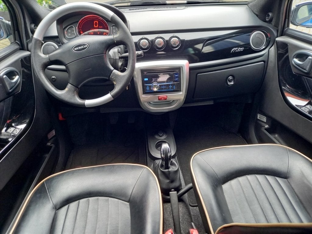Microcar M.go DCI 2012 brommobiel 18687 KM, Auto's, Automaat, Metallic lak, Gebruikt, Blauw