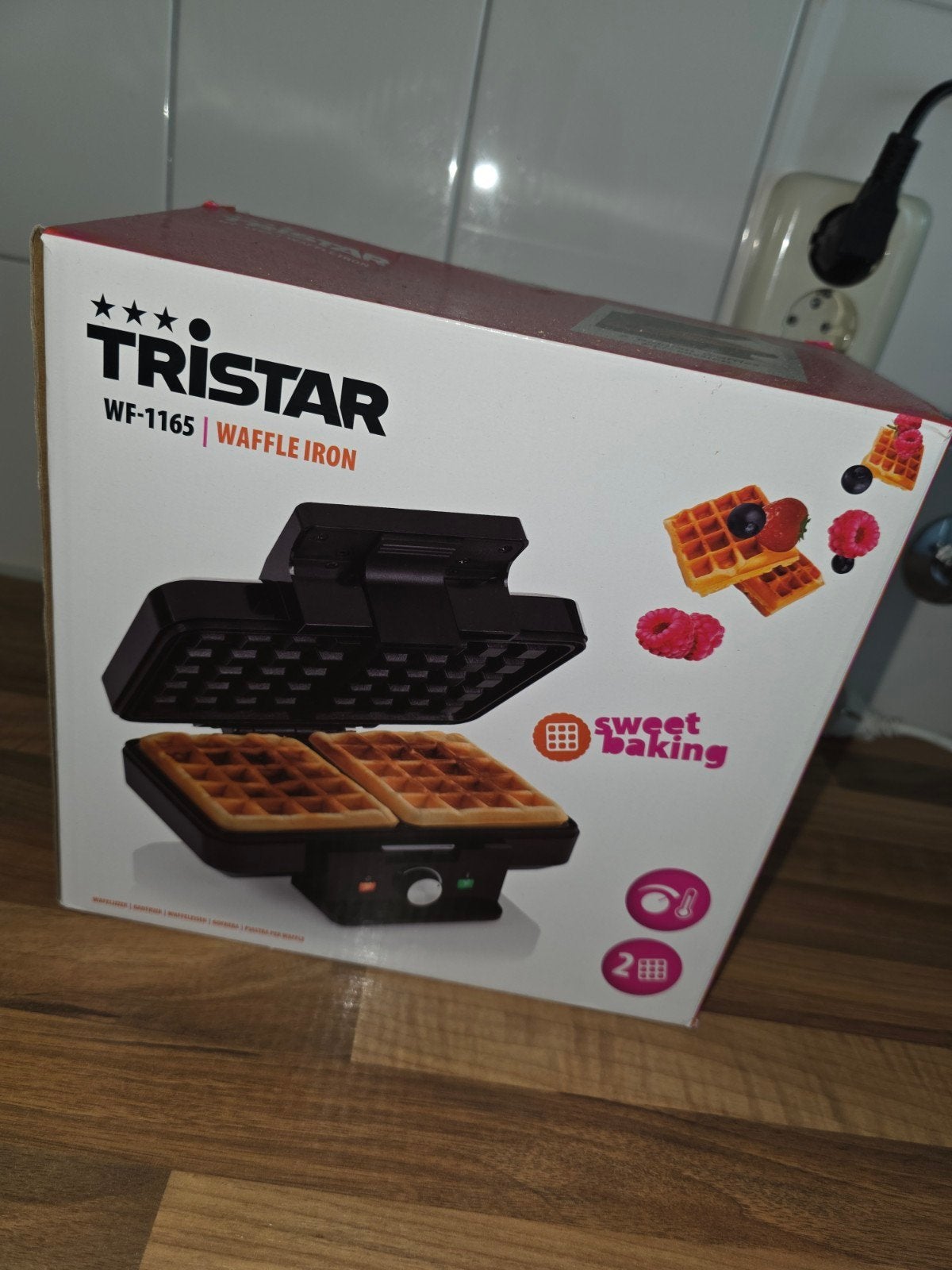 Tristar WF-1165 Wafelijzer - Nieuw in doos, Witgoed en Apparatuur, Ophalen, Nieuw