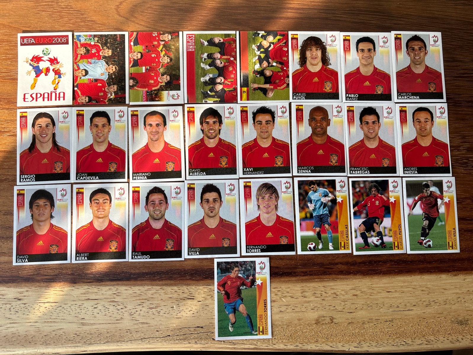 Panini Euro 2008 Spanje Stickers en Plaatjes, Ophalen of Verzenden, Zo goed als nieuw, Stickers en Plaatjes