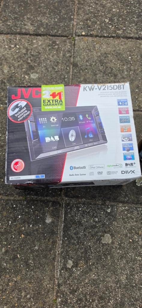JVC 2DIN scherm radio Bluetooth DAB+, Auto diversen, Autoradio's, Ophalen