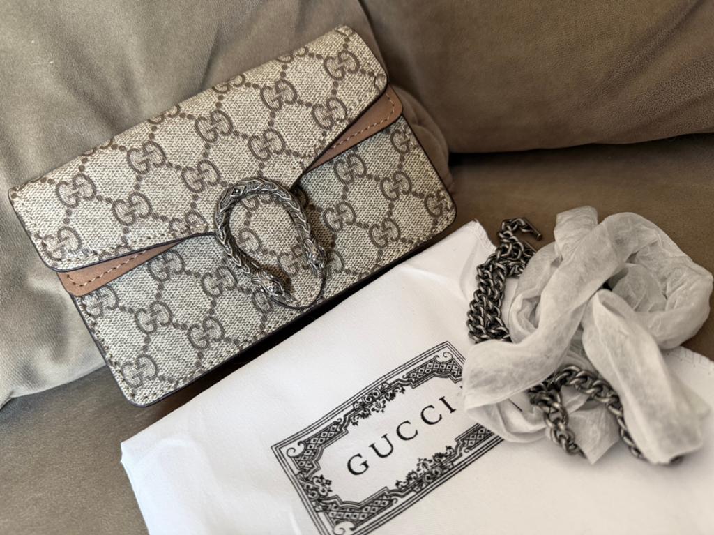 Gucci tas, Sieraden, Tassen en Uiterlijk, Ophalen of Verzenden, Nieuw, Bruin, Schoudertasje