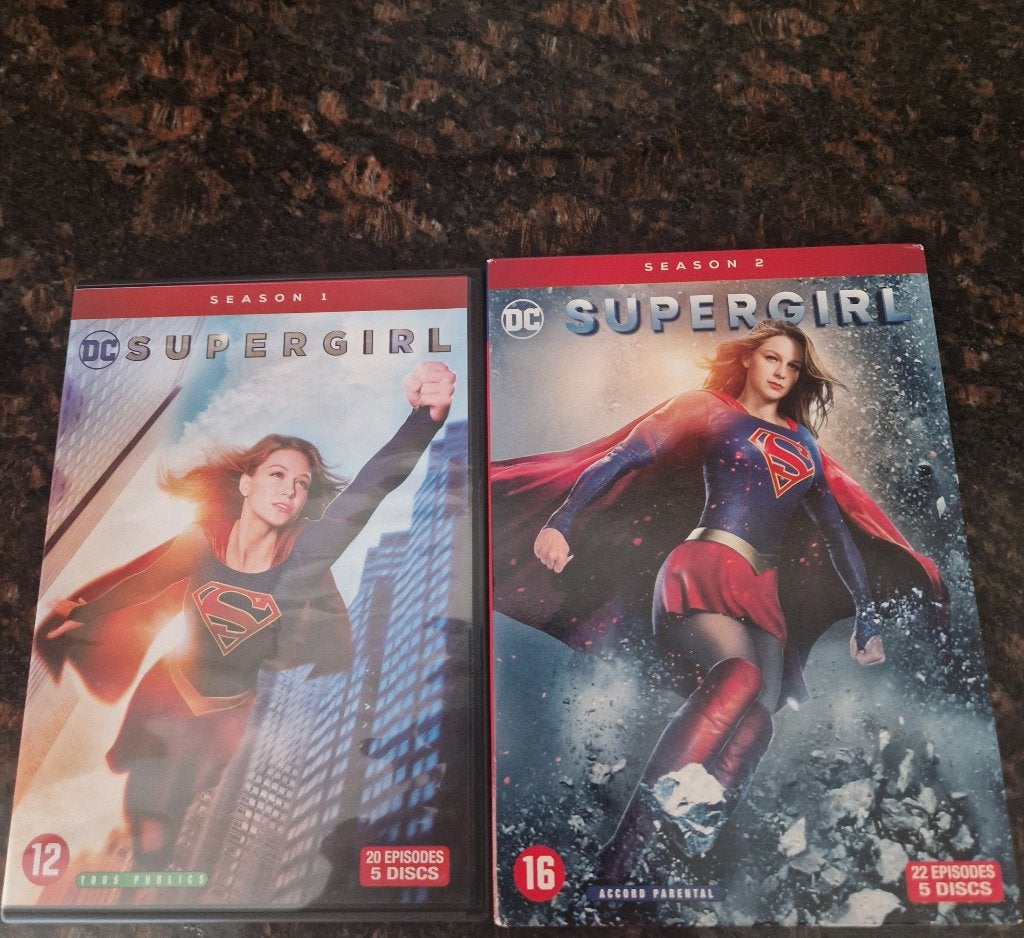 Supergirl seizoen 1 en 2, Alle leeftijden, Ophalen of Verzenden, Nieuw in verpakking