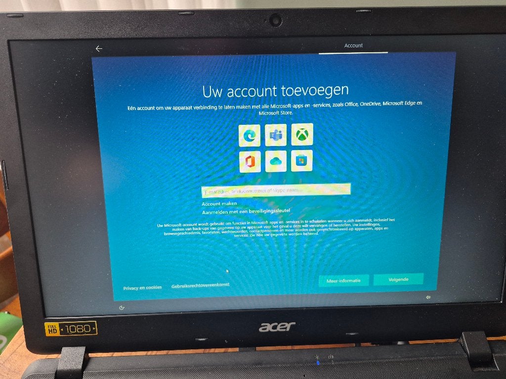 Acer laptop, Computers en Software, Windows Laptops, Ophalen, Minder dan 2 Ghz, Intel Core i3, 4 GB