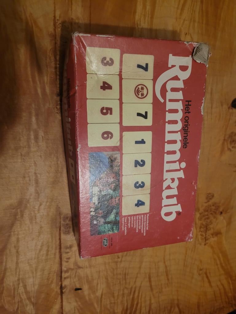 Rummikub - Het originele spel! Klein formaat, Gebruikt, Onbekend, Ophalen of Verzenden, Vijf spelers of meer