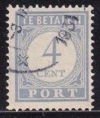 2879 - Nederland portzegel nvph P49A gestempeld , cijfer en, Postzegels en Munten, Postzegels | Nederland, Verzenden, T/m 1940