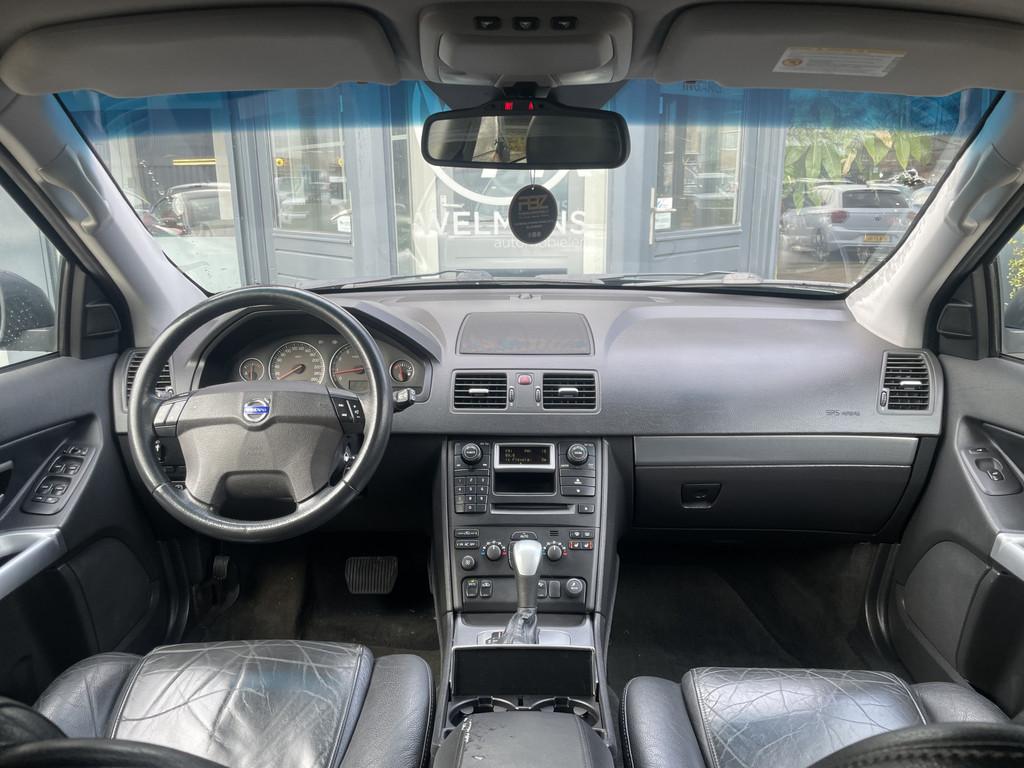 Volvo XC90 2.5 T Elite 7p Youngtimer | Leder | Xenon | 18 in, Gebruikt, Zwart, 7 stoelen, 2521 cc