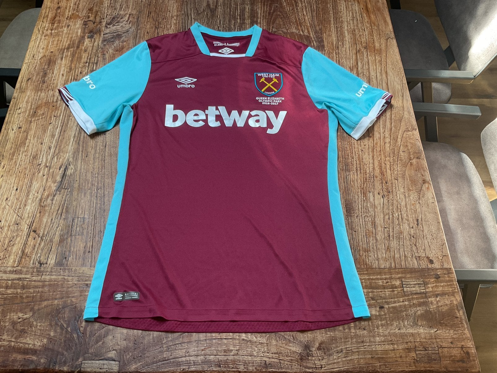 West ham united shirt 2016/2017 special edition, Ophalen of Verzenden, Zo goed als nieuw, Buitenlandse clubs, Shirt