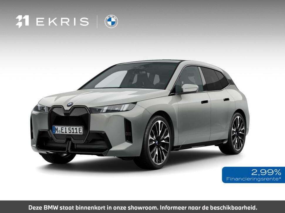 BMW iX xDrive45 101 kWh M Sportpakket Pro | Innovation Pack, Auto's, Automaat, Verwarmde buitenspiegels, IX, 408 pk