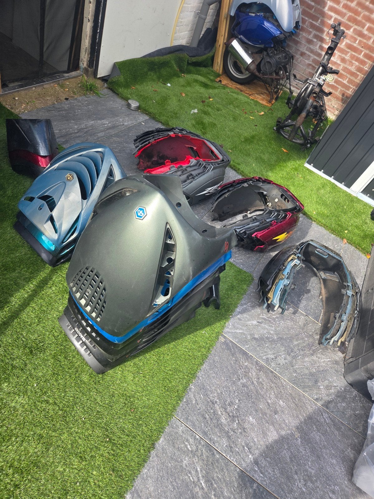 Partij Piaggio Zip Kappen - Diverse Modellen, Ophalen of Verzenden, Gebruikt, Kap, Piaggio