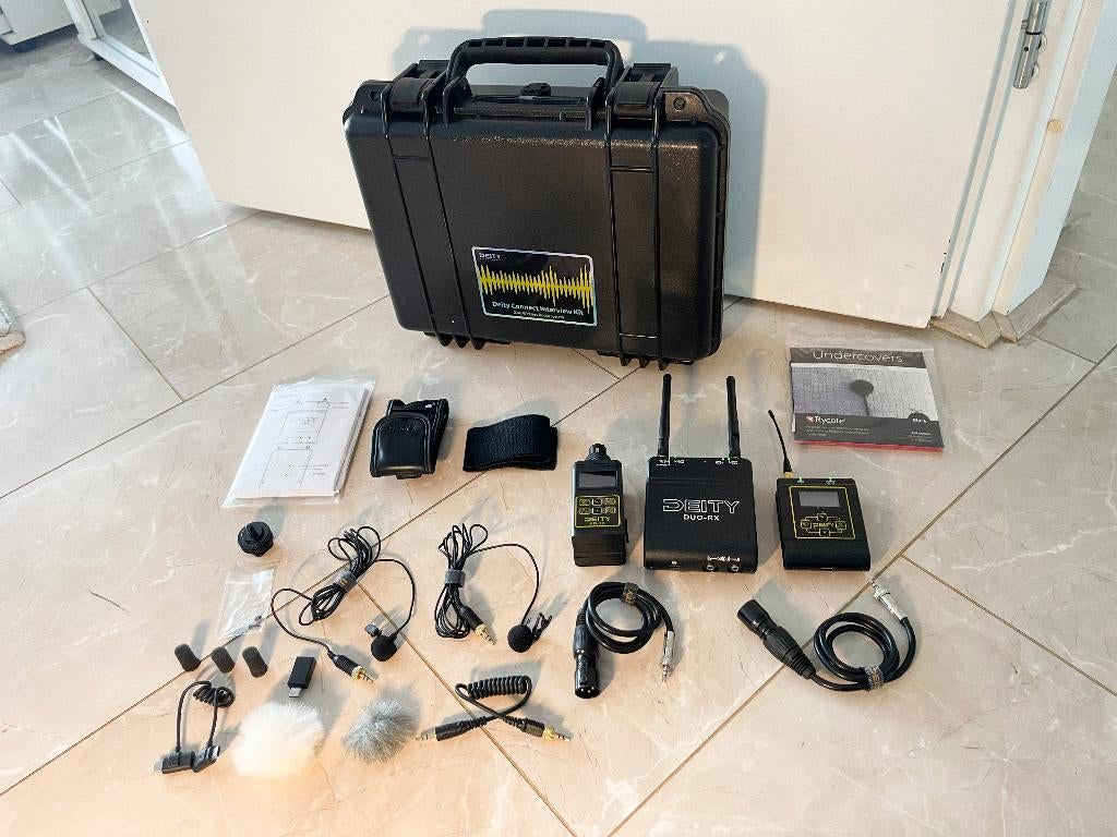 Deity Connect Interview Kit - Wireless Package + Case, N, Deity, Overige typen, Ophalen of Verzenden