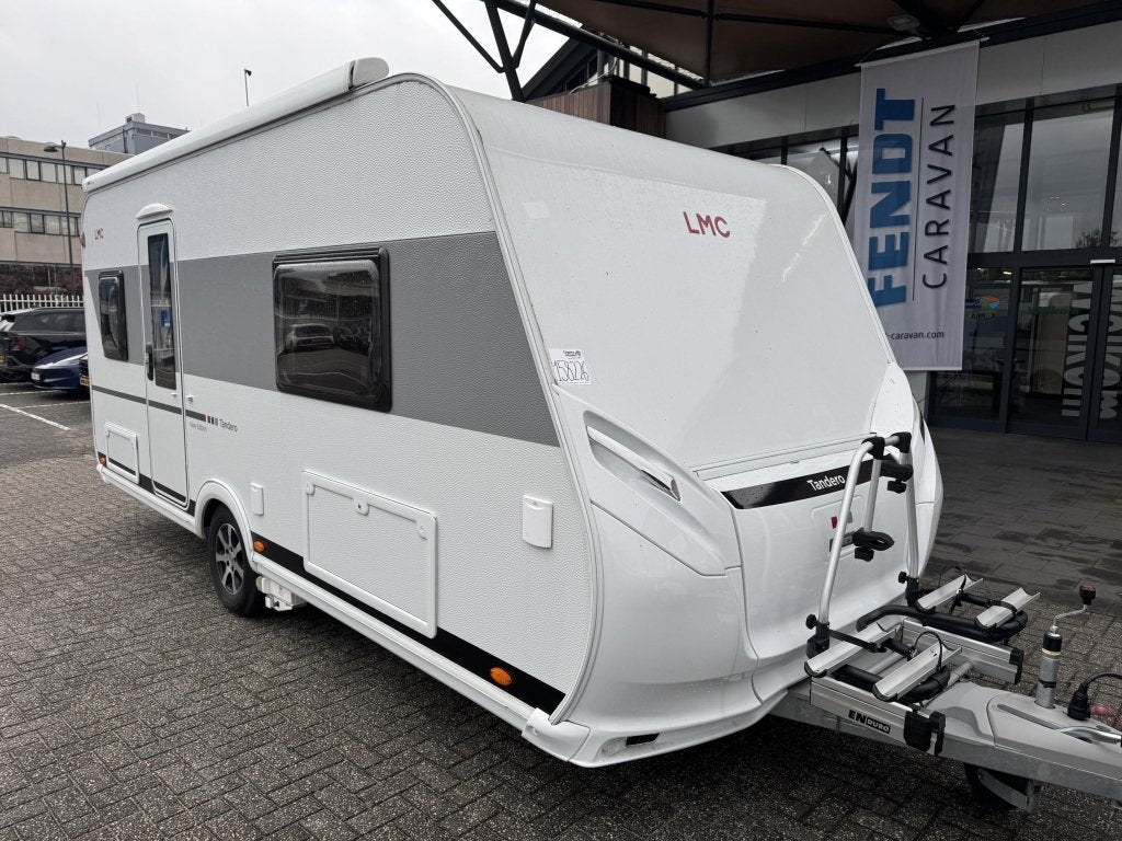 LMC Tandero 480 D 2024 MOVER + LUIFEL!!!, Caravans en Kamperen, Standaardzit, Lengtebed, Fietsenrek, Bedrijf