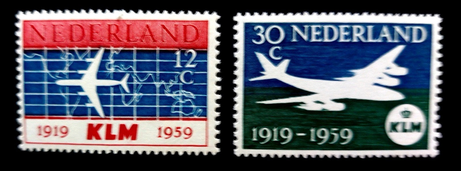 Postzegels Nederland 1959 Nvph 729-730 postfris., Verzenden, Na 1940, Postfris