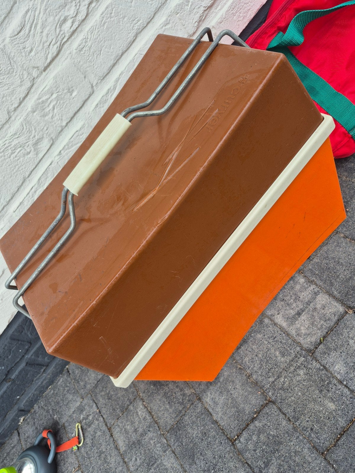 Retro curver Koelbox en Koeltas - Ideaal voor Uitjes!, Ophalen, Gebruikt, Koelbox, Koelelement