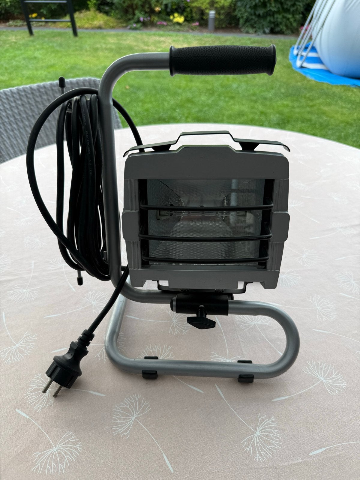 Bouwlamp halogeen - Exro HL640SA - Prima staat, Ophalen of Verzenden, Zo goed als nieuw, 500 watt of meer, Lamp met armatuur