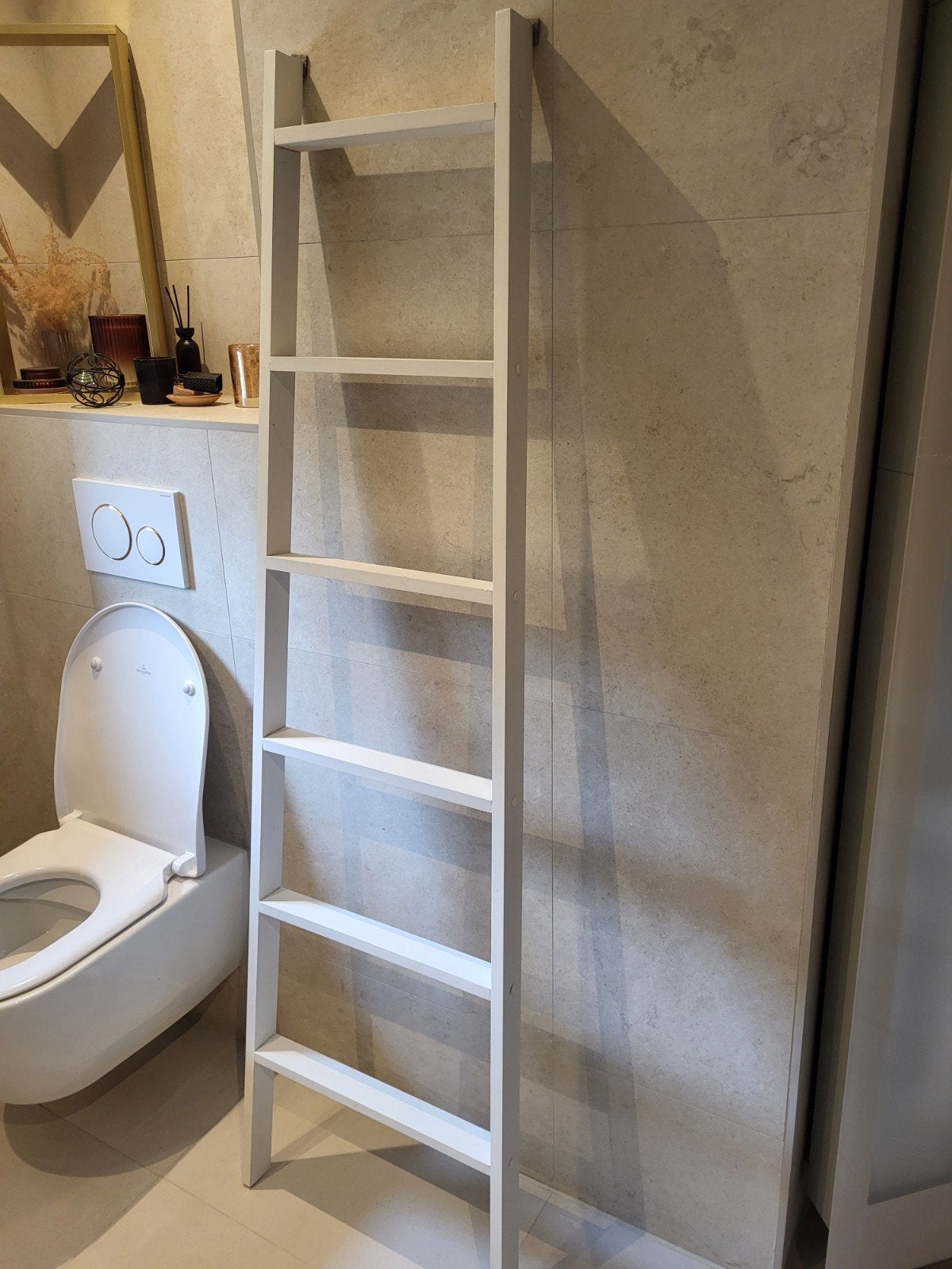 Sier ladder/trap, Ophalen