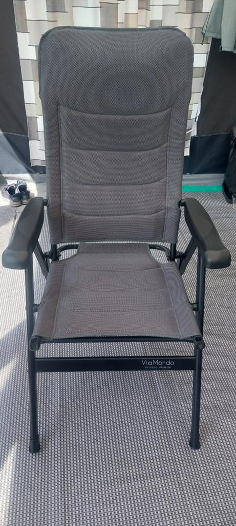 ViaMondo Campingstoel - Comfortabel en Verstelbaar 2 stuks i, Caravans en Kamperen, Kampeermeubelen, Ophalen, Gebruikt, Campingstoel