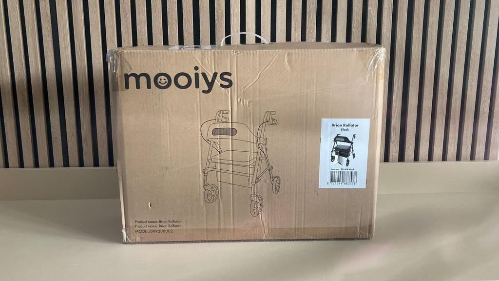 Rollator MOOIYS Brian *NIEUW*, Ophalen, Opvouwbaar, Nieuw