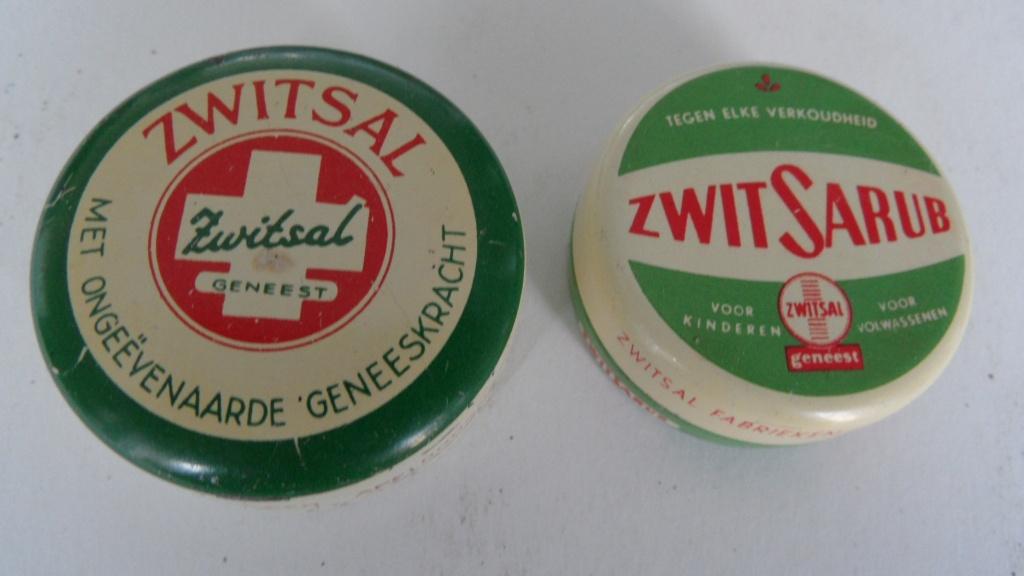 Zwitsal  en ZwitSarub babyzalf blikjes 2 x, Verzenden, Zo goed als nieuw, Gebruiksvoorwerp