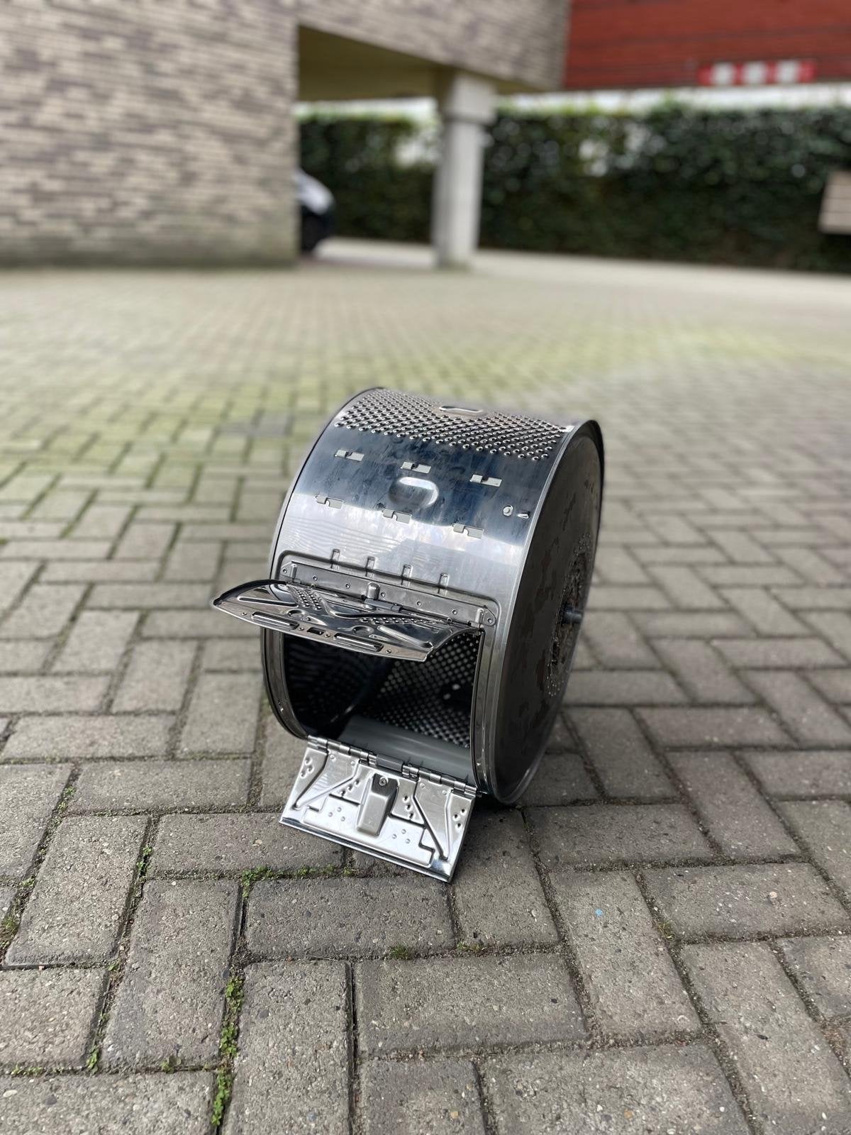 Oude wastrommel voor creatieve projecten, Ophalen of Verzenden, Gebruikt