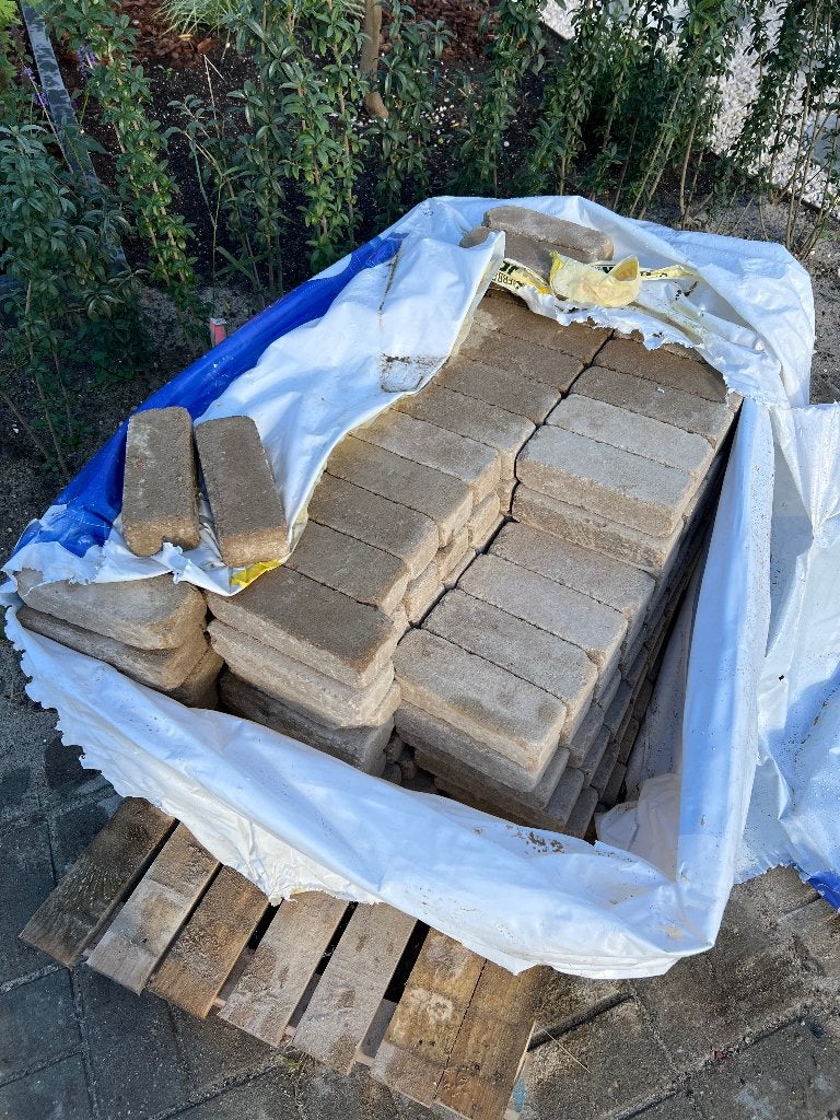 Waaltjes / Getrommelde klinkers Oud Kampen 3m2 – 20x5x7 cm, Ophalen, Klinkers, Nieuw, Minder dan 5 m²