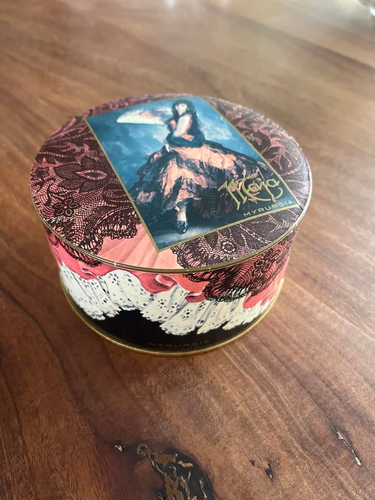 Vintage Maja Myrurgia poederdoos, Ophalen of Verzenden