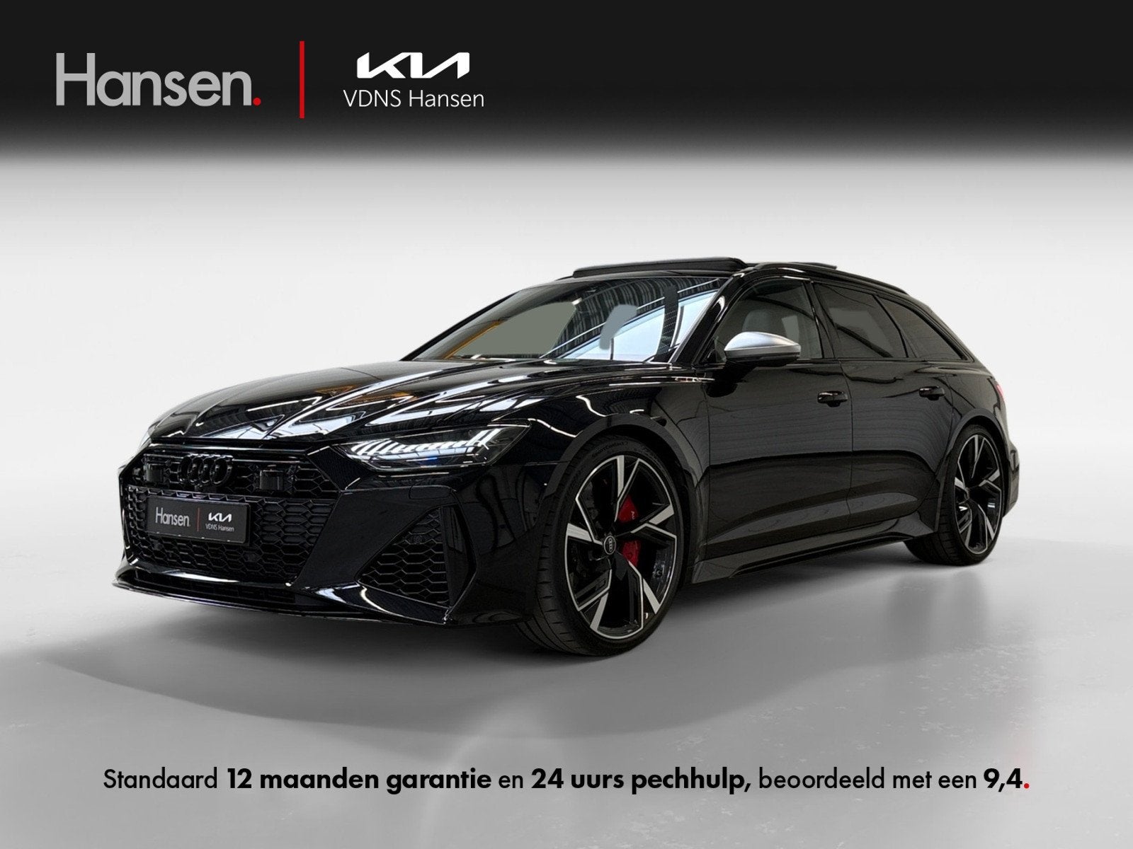 Audi RS6 Avant RS6 4.0 TFSI quattro I Dynamic+ I Pano I Kera, Auto's, Gebruikt, Euro 6, 600 pk, 2050 kg