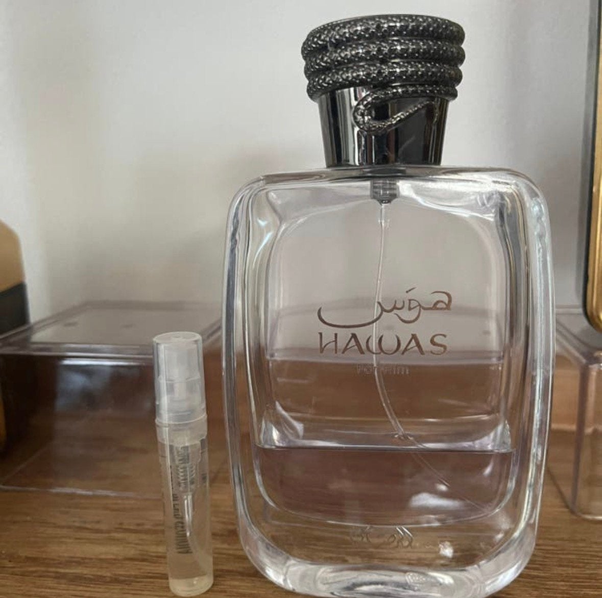 Rasasi - Hawas For Him 1ml samples, Ophalen of Verzenden, Zo goed als nieuw