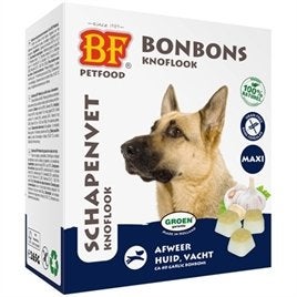 BF PETFOOD SCHAPENVET MAXI BONBONS KNOFLOOK 40 ST, Ophalen of Verzenden, Hond