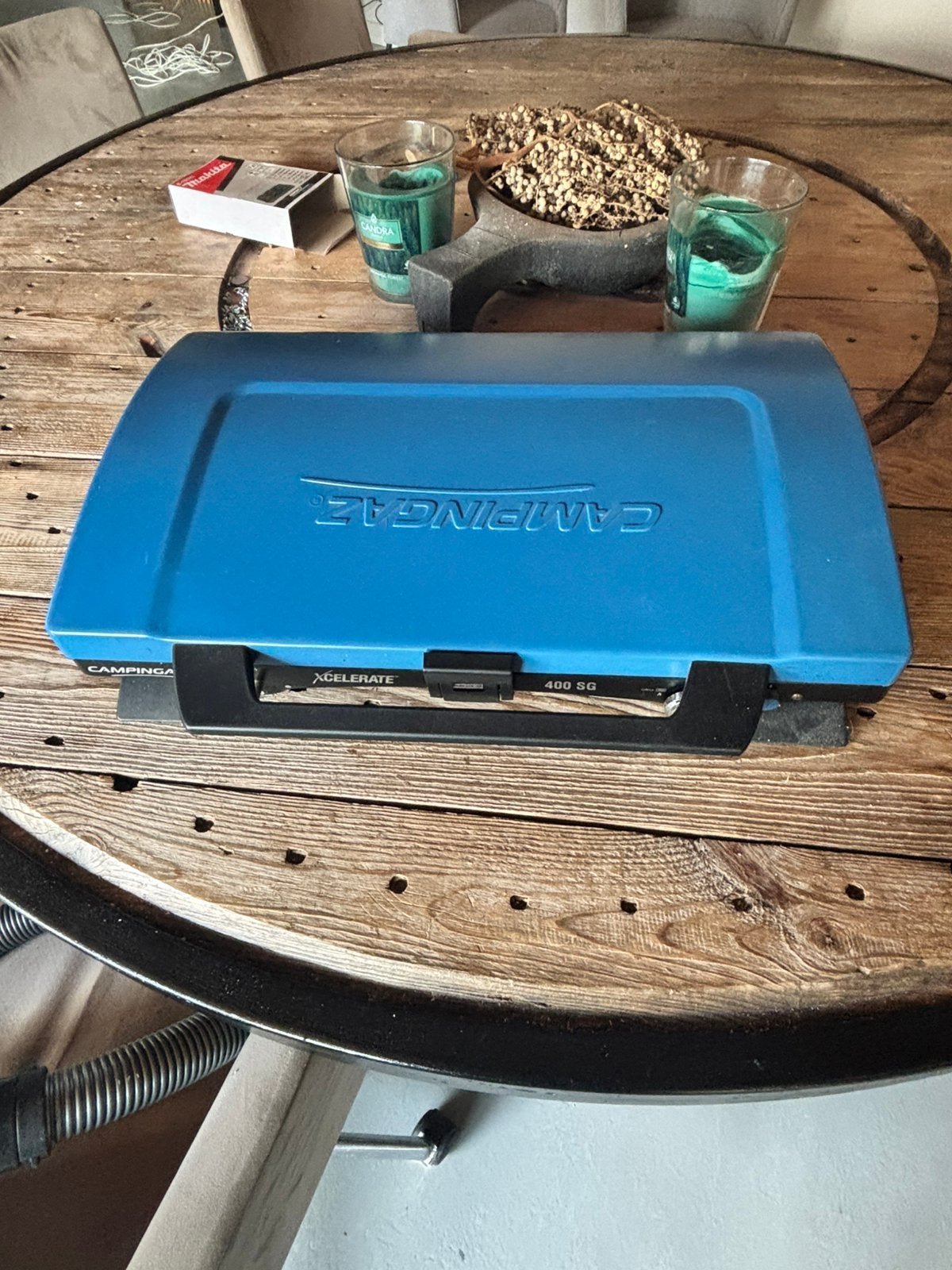 !!! Campingaz 2 pits kookplaat Xcelerate 400sg met grill !!!, Caravans en Kamperen, Ophalen of Verzenden, Zo goed als nieuw