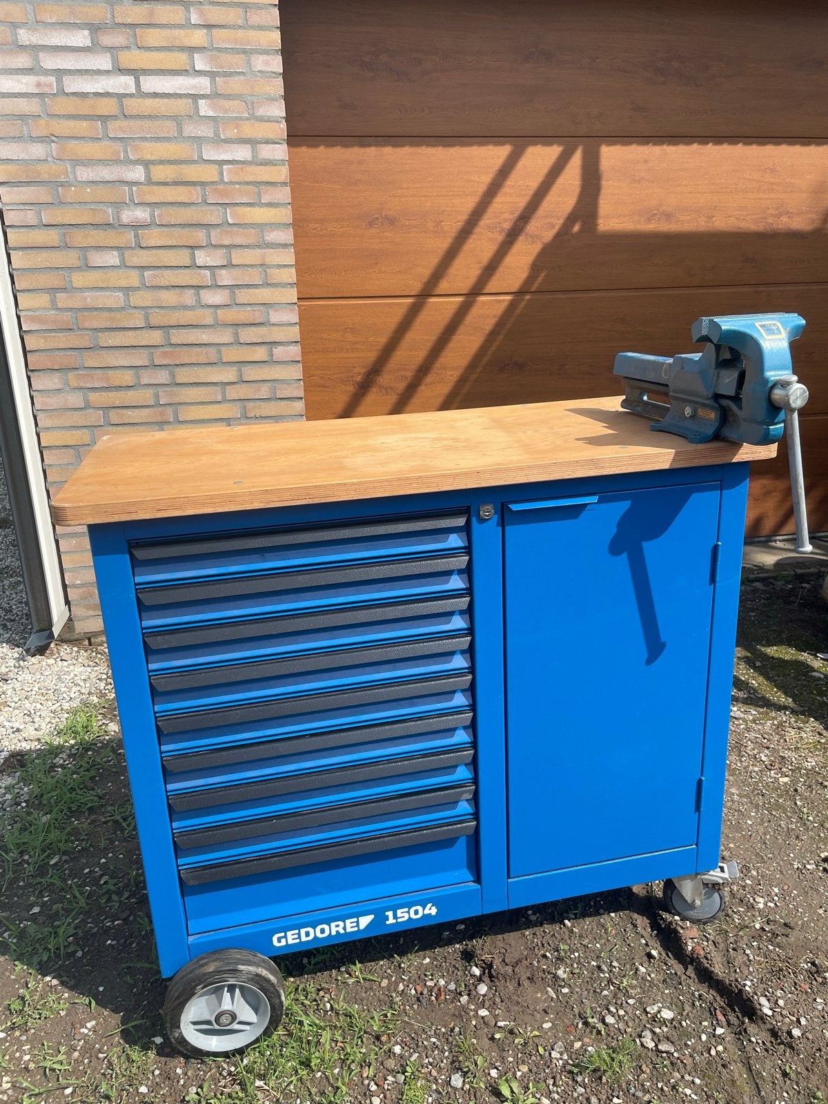 Gedore 1504 Gereedschapskist met uitgebreide set gereedscha, Ophalen, Zo goed als nieuw