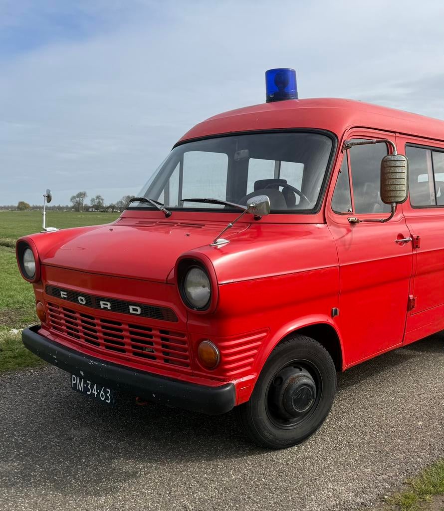 Ford Transit 1966 - V4 - LPG - Technisch Top - Unieke bus, Auto's, 4 cilinders, Stationwagon, Handgeschakeld, Particulier
