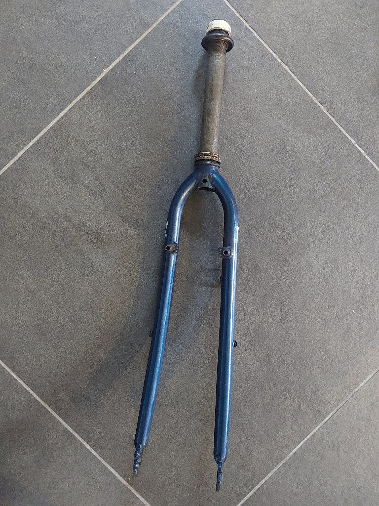Voorvork Giant fiets ook voot 28 inch wiel kleur blauwgroen, Fietsen en Brommers, Ophalen of Verzenden, Gebruikt, Voorvork, Giant